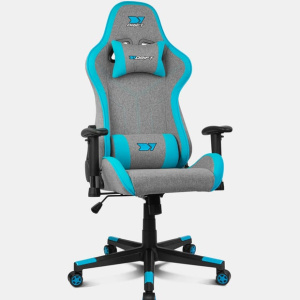 DRIFT DR90 PRO Sedia da gioco per PC Seduta imbottita Blu, Grigio – nuovo
