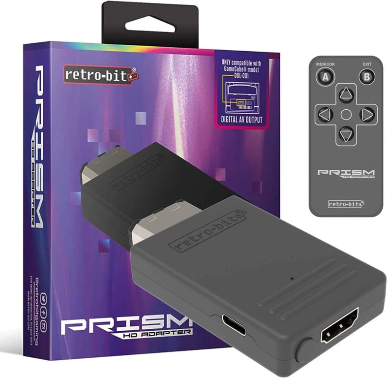 Adattatore HDMI per GameCube Retro-Bit Prism - nuovo