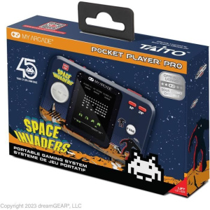 Console di gioco Pocket Player PRO – Space Invaders – Retrogaming – Schermo ad alta risoluzione da 7 cm – nuovo