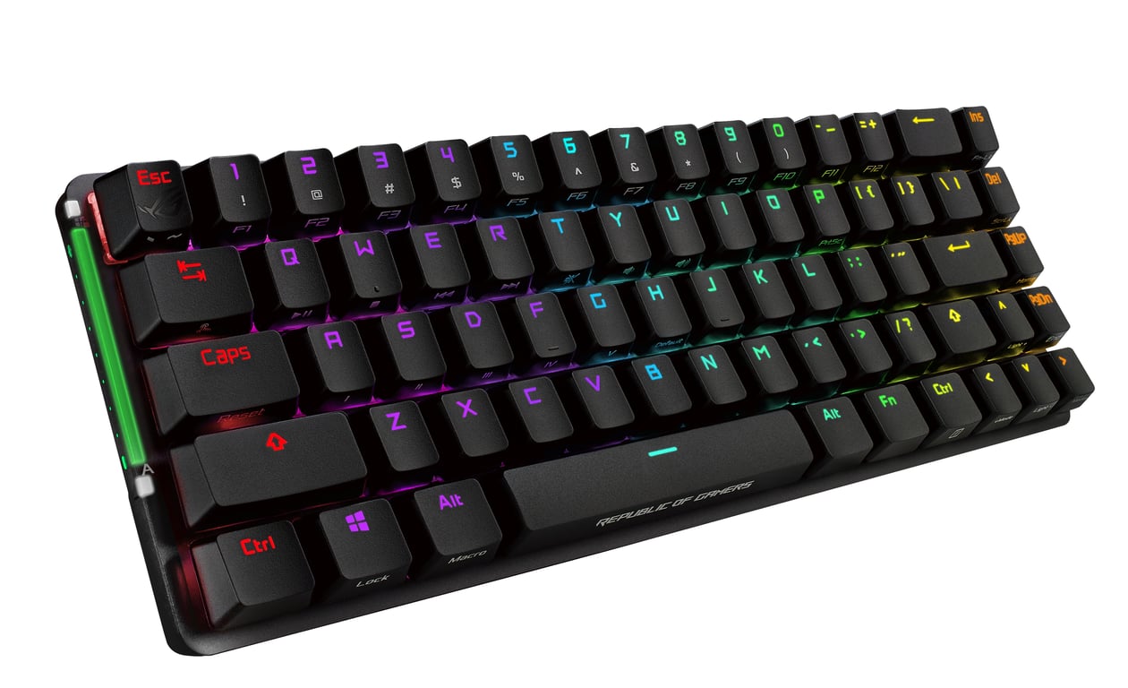 ASUS ROG Falchion Tastiera FR senza fili +USB Francese AZERTY Nero - nuovo