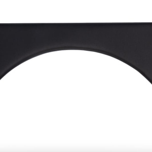 Strumenti R-Go Bracciolo ergonomico R-Go, simmetrico, con taglio addominale, schiuma morbida, nero. – nuovo