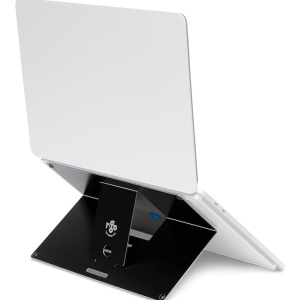 R-Go Tools Riser R-Go – Supporto per computer portatile collegabile – regolabile – nero – nuovo