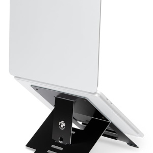R-Go Tools Riser R-Go Supporto flessibile per laptop, nero – nuovo