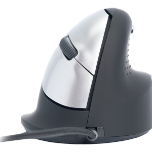 R-Go Tools HE Mouse Mouse ergonomico R-Go HE Break con software di pausa, contagocce, grande (lunghezza della mano > 185 mm), con cavo, nero – nuovo