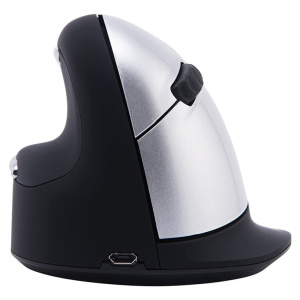 R-Go Tools HE Mouse Mouse ergonomico R-Go HE Break con software di pausa, per mancini, grande (lunghezza della mano > 185 mm), bluetooth, nero – nuovo