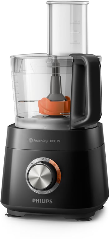Philips Viva Collection HR7510/10 Robot da cucina multifunzione compatto - 29 funzioni - Nero - nuovo