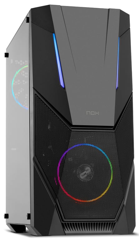 NOX Infinity Delta Midi Tower Nero - nuovo