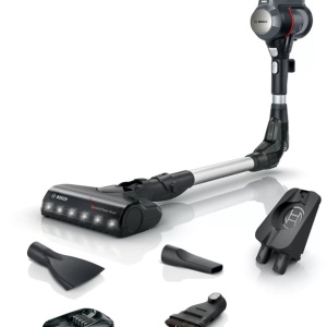 Bosch BBS712A Aspirapolvere elettrico a bastone e testina a batteria senza sacco 0,3 L nero, acciaio inox – nuovo