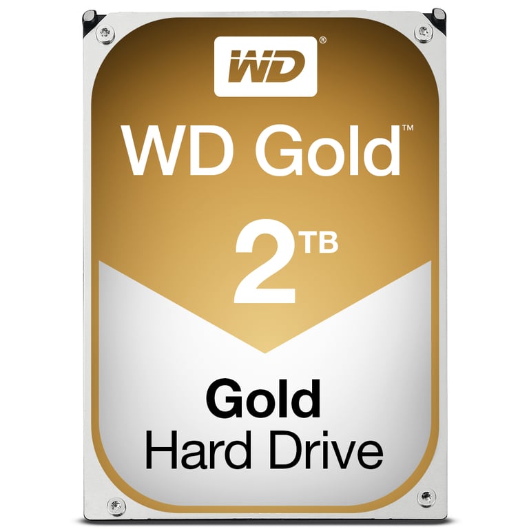 Disco rigido Western Digital Gold 2Tb 7200rpm 128Mb 3,5 ATA III Series - nuovo