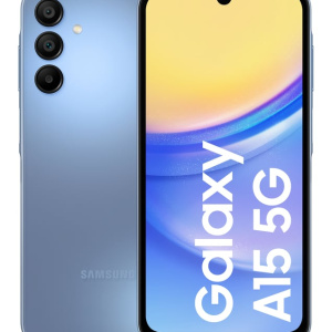 Galaxy A15 (5G) 128 GB, blu, sbloccato -Ricondizionato – Ottime condizioni
