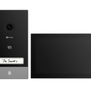 Sistema videotelefonico EZVIZ HP7 17,8 cm (7 ) Nero, Argento – nuovo