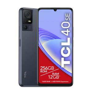 TCL 40 SE (4G) 256 GB, grigio, sbloccato – nuovo