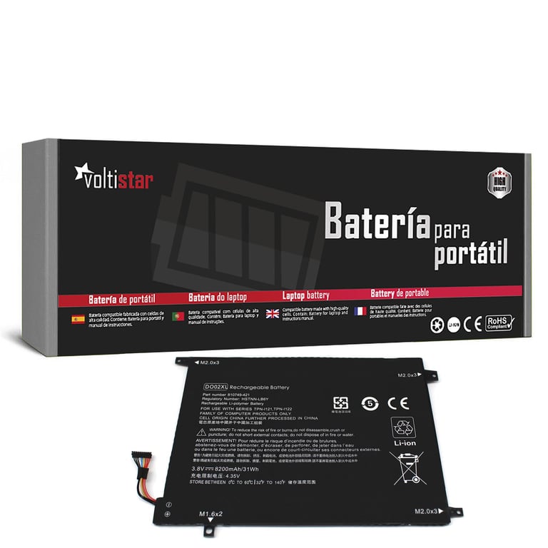 Batteria per notebook Hp Pavilion X2 10 Do02Xl 810749-421 Hstnn-Lb6Y Tpn-I121 Tpn-I122 - nuovo