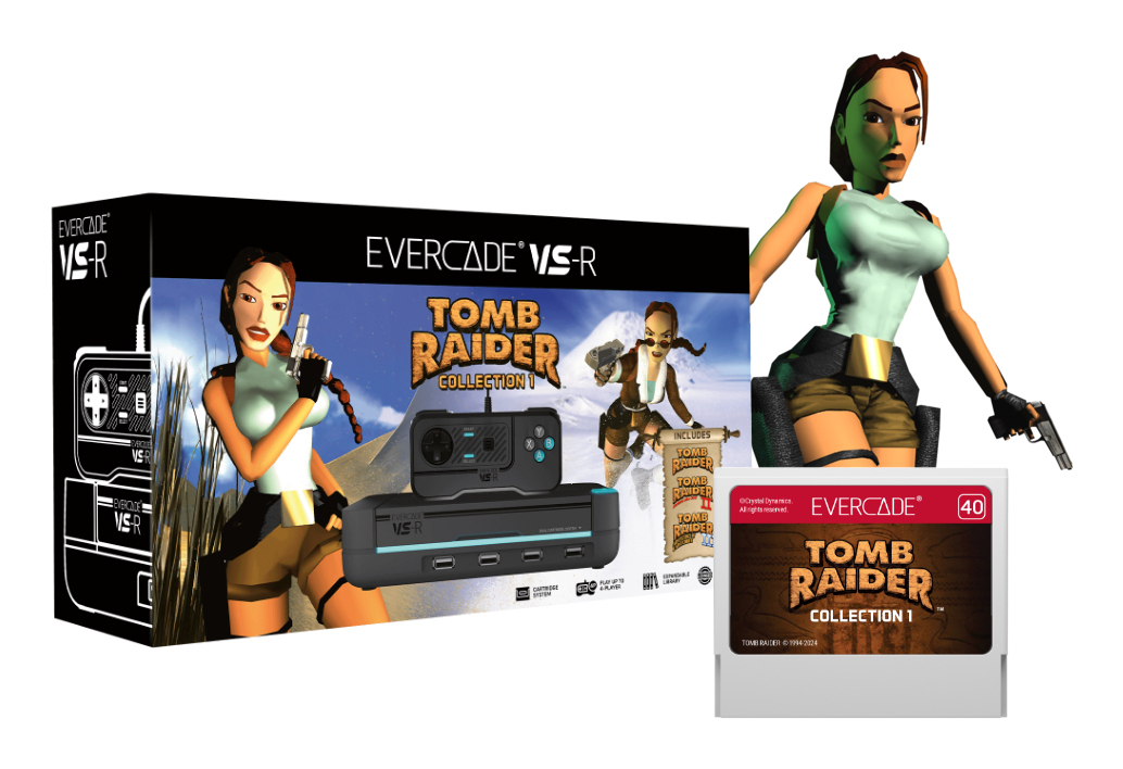 Evercade VS-R Tomb Raider 1-2-3 - nuovo