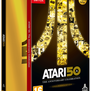 Atari 50: L’Anniversario Celeb.  Edizione in acciaio Nintendo SWITCH – nuovo