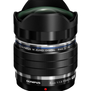 Olympus M.ZUIKO Digital ED 8mm 1:1.8 Fisheye Pro MILC/SLR Obiettivo Fish Eye Grande Nero – nuovo