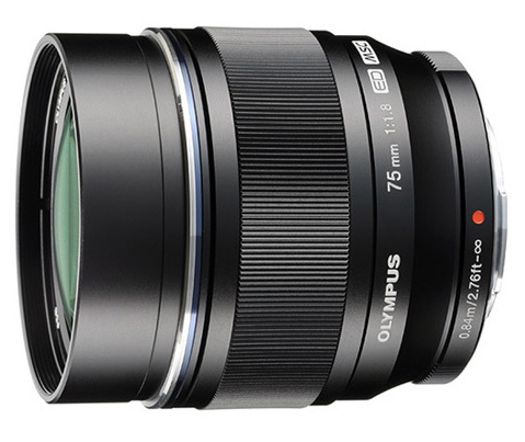 Olympus M.Zuiko Digital ED 75mm F1.8 Nero - nuovo
