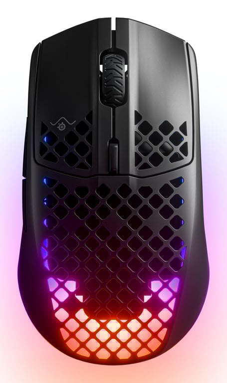 Steelseries Aerox 3 (2022) Rgb Mouse senza fili/Bluetooth Nero - nuovo