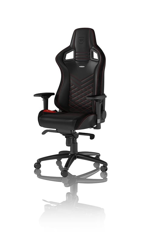 noblechairs EPIC Sedia da gioco per PC Seduta imbottita Nero, Rosso - nuovo