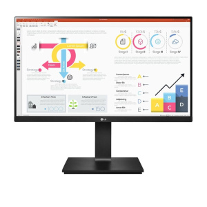 LG 24QP750P-B PC a schermo piatto 60,5 cm (23,8 ) 2560 x 1440 pixel Quad HD LED Nero – nuovo