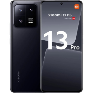 Xiaomi 13 Pro (5G) 256 GB, nero, sbloccato – Ricondizionato – Condizioni eccellenti