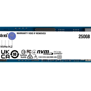 Kingston Technology 250G NV2 M.2 2280 PCIe 4.0 NVMe SSD – nuovo