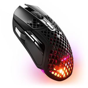 Steelseries Aerox 5 Mouse ottico Bluetooth senza fili per destrorsi 18000 DPI – nuovo