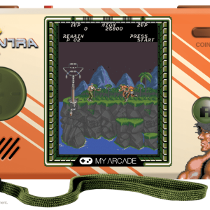 My Arcade – Contra Premium Edition – Console di gioco portatile – 2 giochi in 1 – nuovo