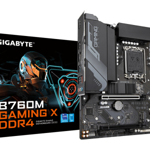 Scheda madre GIGABYTE B760M GAMING X DDR4 Intel B760 Express LGA 1700 micro ATX – nuovo
