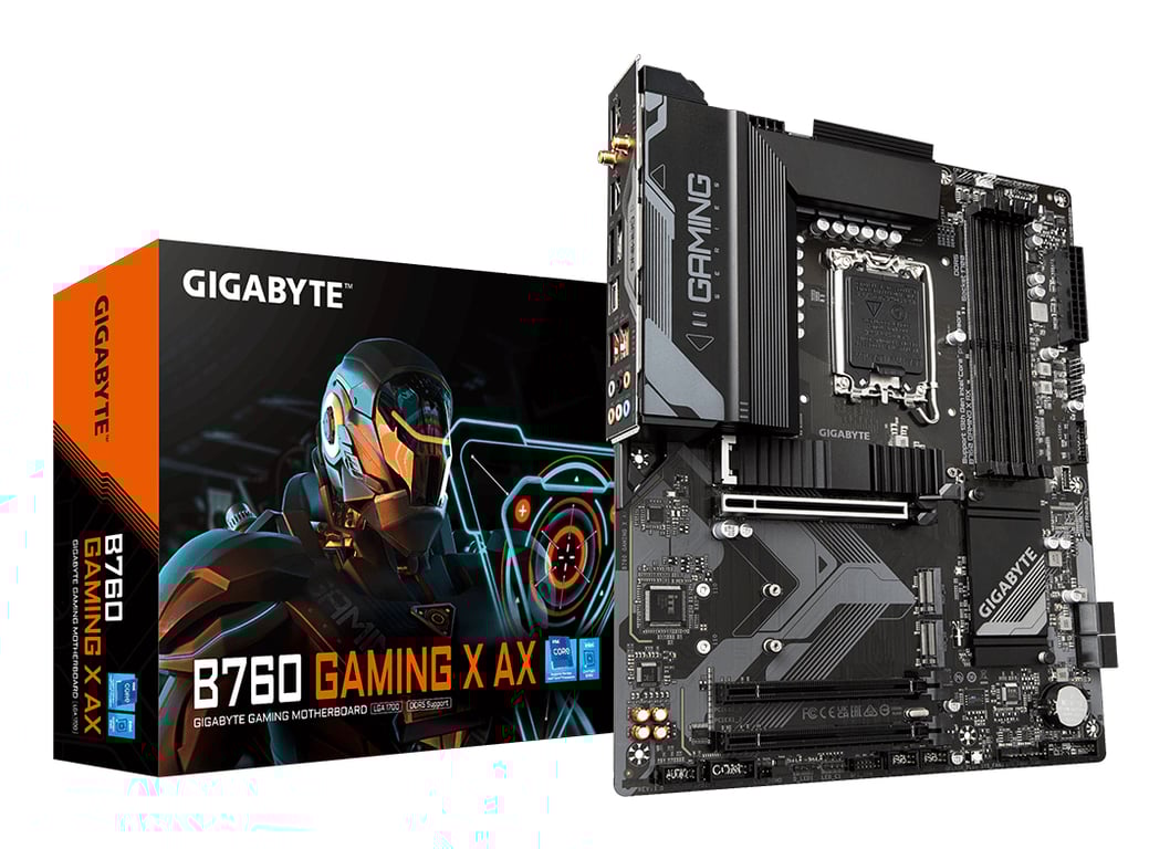 Gigabyte B760 GAMING X AX Intel B760 Express LGA 1700 Scheda madre ATX - nuovo