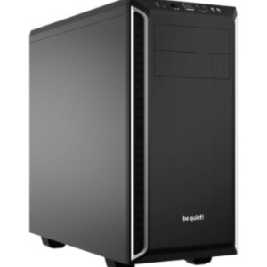 silenzio! Pure Base 600 Midi Tower Nero, Argento – nuovo