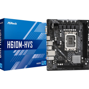 Asrock H610M-HVS Intel H610 LGA 1700 micro ATX – nuovo