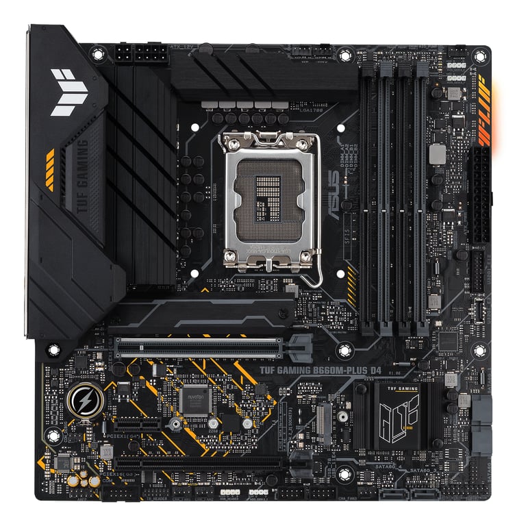 ASUS TUF GAMING B660M- PLUS D4 Intel B660 LGA 1700 micro ATX - nuovo