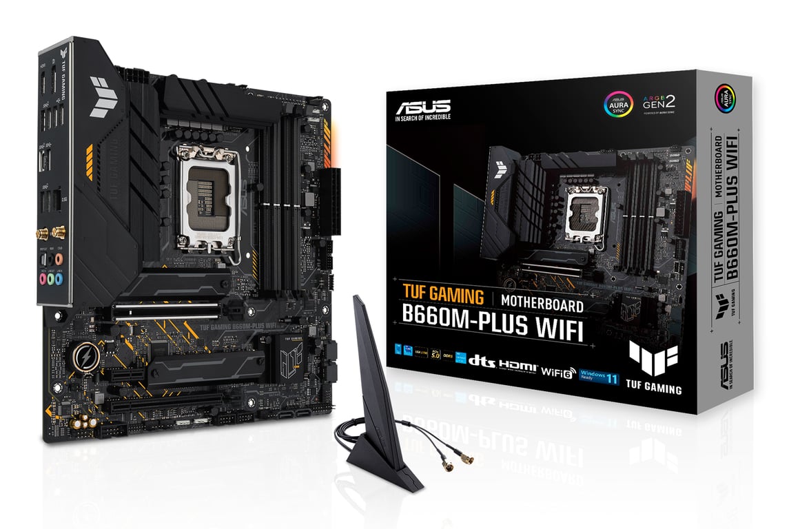 ASUS TUF GAMING B660M-PLUS WIFI Intel B660 LGA 1700 micro ATX - nuovo
