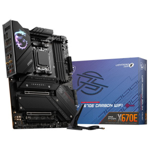 MSI MPG X670E CARBON WIFI AMD X670 Scheda madre AM5 Slot ATX – nuovo