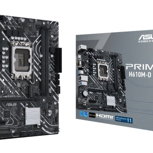 ASUS PRIME H610M-D D4 Intel H610 LGA 1700 micro ATX – nuovo