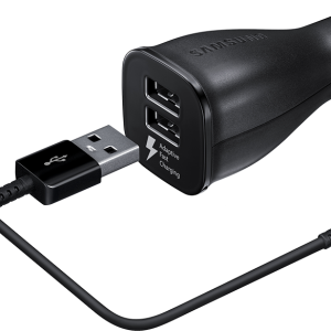 Caricabatteria per auto Samsung con cavo USB/USB C – nuovo