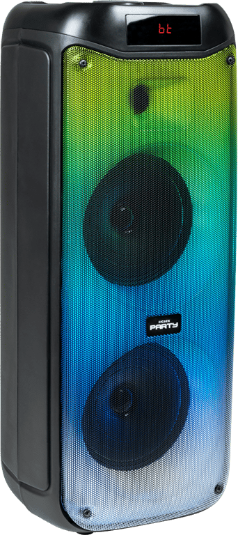 PARTY Altoparlante Bluetooth® con effetti luminosi Taglia L Nero Party - nuovo