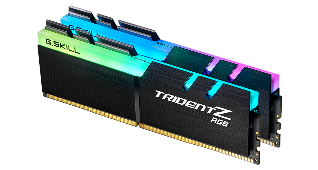 G.Skill Trident Z RGB F4-4400C19D-32GTZR 32 GB 2 x 16 GB DDR4 4400 MHz modulo di memoria - nuovo