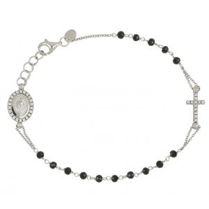 Bracciale Donna Rosario Oro Bianco GL101729