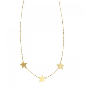 Collana Donna Stelle in Oro Giallo 803321737234