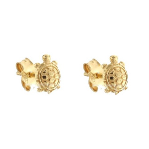 Orecchini Donna Tartaruga Oro Giallo 803321732654