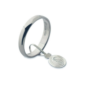 Fede Nuziale Unoaerre Classica 2 Grammi Oro Bianco 20AFN006