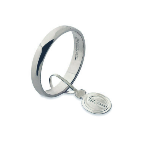 Fede Nuziale Unoaerre Classica 2 Grammi Oro Bianco 20AFN006