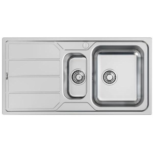 LAVELLO FOSTER 5197 061 2 VASCHE A DESTRA#CONSEGNA IN 3 SETTIMANE#