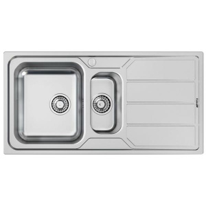 LAVELLO FOSTER 5197 062 2 VASCHE A SINISTRA#CONSEGNA IN 3 SETTIMANE#