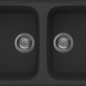 LAVELLO FRAGRANITE ELLECI LGM45040 NERO#CONSEGNA IN 3 SETTIMANE#