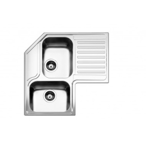 LAVELLO APELL ROAN.2B90ILAC 83X83 cm 2 VASCHE RETTANGOLARI#CONSEGNA IN 3 SETTIMANE#