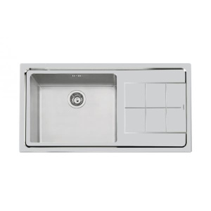 LAVELLO FOSTER 2263 052 SF VASCA A SINISTRA#CONSEGNA IN 3 SETTIMANE#