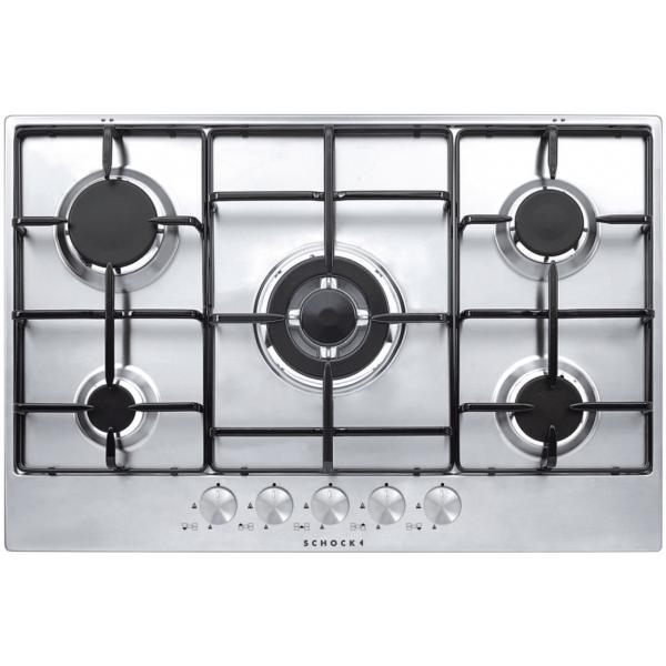 PIANO COTTURA SCHOCK STS855IX INOX#CONSEGNA IN 3 SETTIMANE#